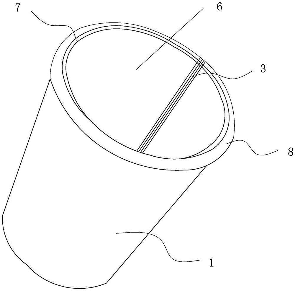 一种可以强化纸杯卷边盖合的结构的制作方法