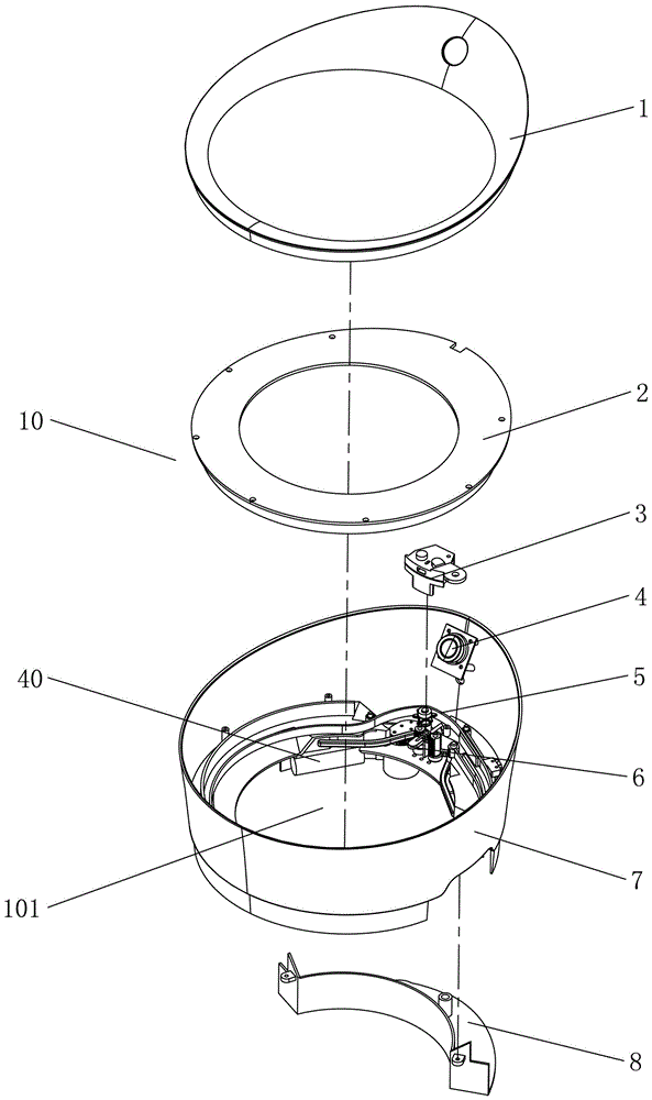 一种智能垃圾桶盖的制作方法