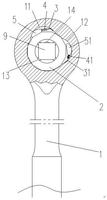 棘轮扳手的制作方法