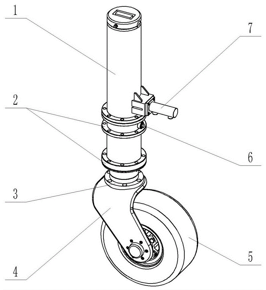 一种机械仿形轮总成的制作方法