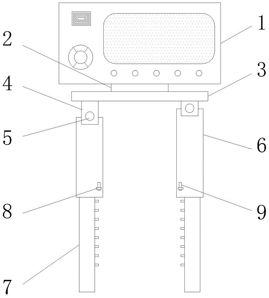 一种便携式深基坑监测装置的制作方法