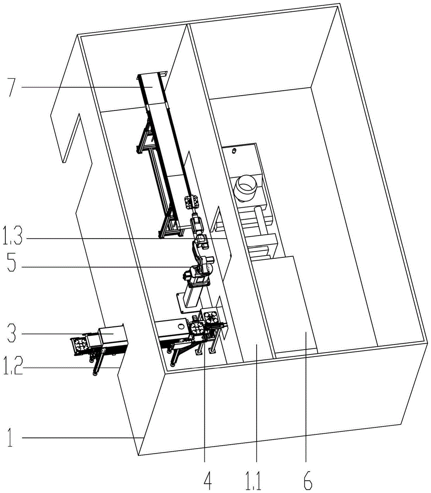 一种偏光镜片自动成型系统的制作方法