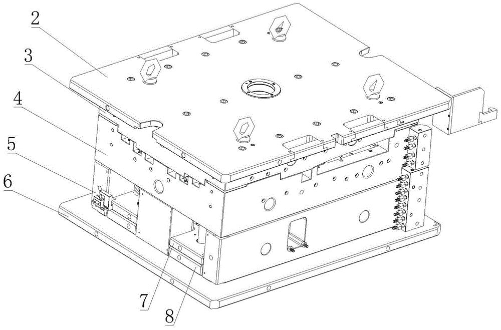 一种汽车门外基板模具的制作方法