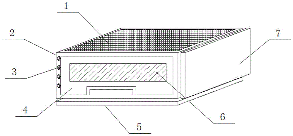 一种建筑电气暗配箱的制作方法