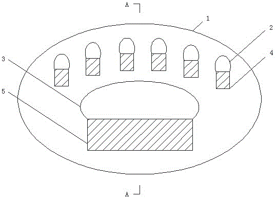 一种美术教学绘画调色板的制作方法