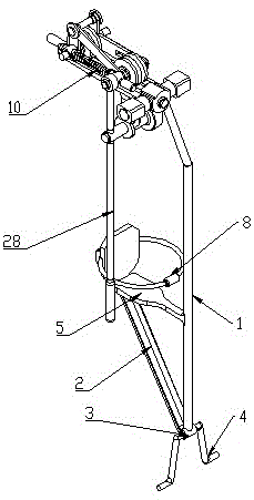 一种矿用猴车固定抱索装置的制作方法