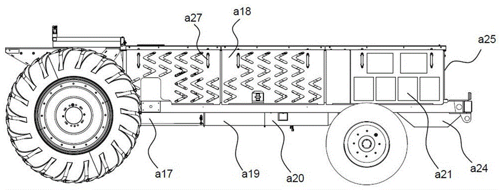 一种采棉机车架护板结构的制作方法