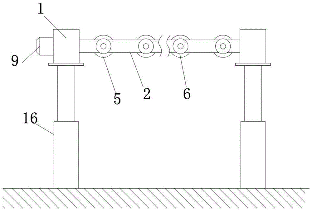 一种纺织车间用面料悬挂机构的制作方法