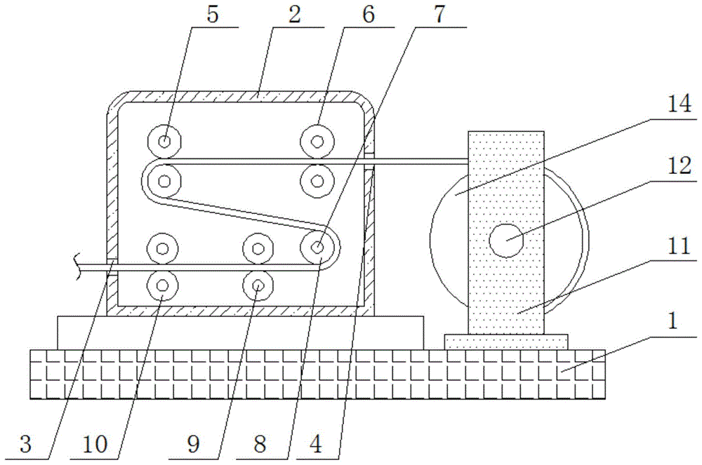 一种纺织机械的快速供料机构的制作方法