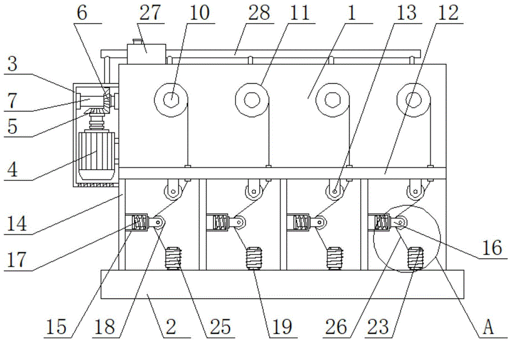 一种高速紧式络筒机的制作方法