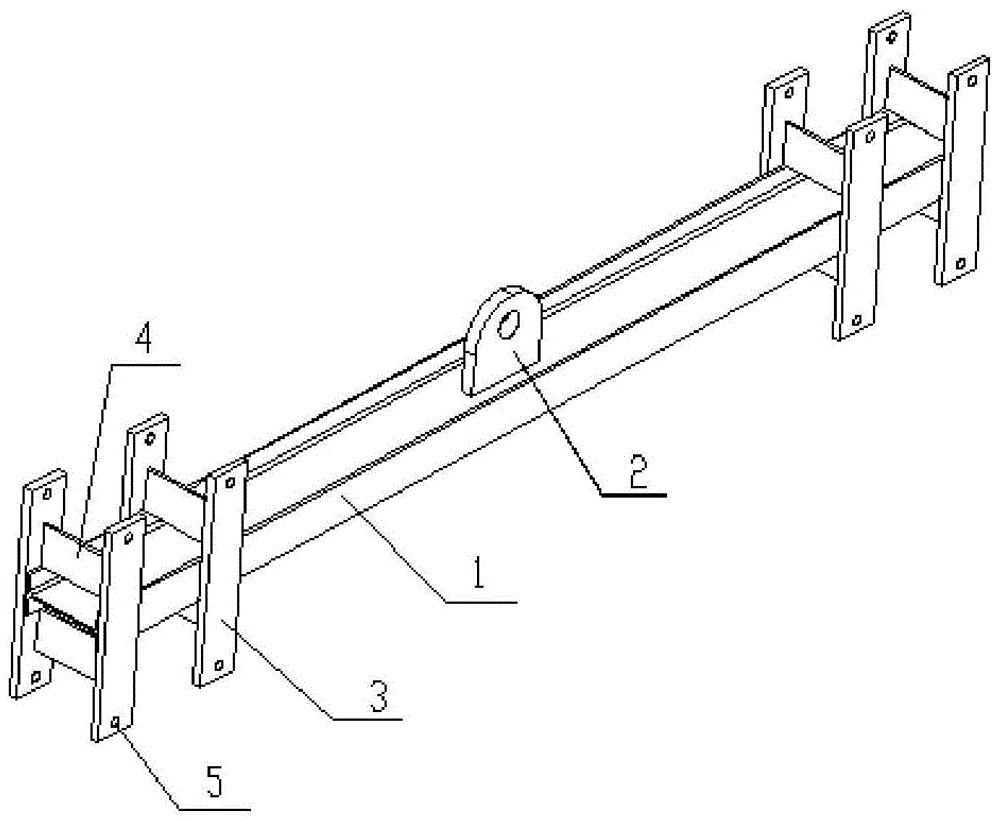 一种立辊装配窗口补齐板的专用起吊装置的制作方法