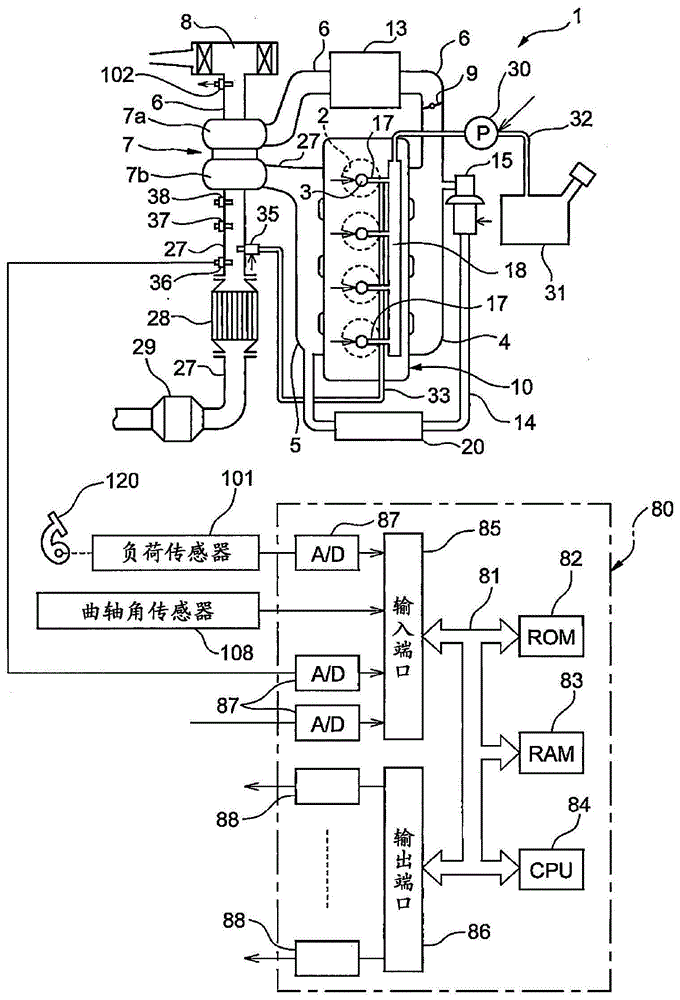 内燃机的排气净化装置的制作方法