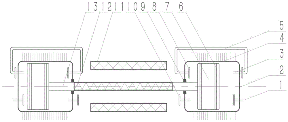 多级联双缸式直线压缩机的制作方法