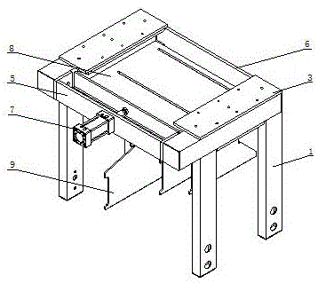 一种落差一片式裹包机用振动隔板机构的制作方法