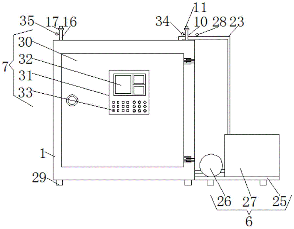 一种单侧仪表及管路集成式臭氧发生器的制作方法