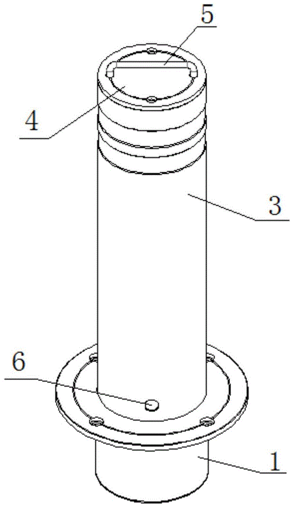 一种移动柱用安装结构的制作方法