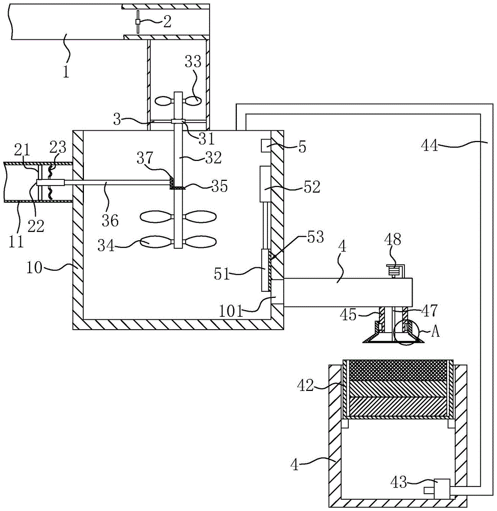 一种用于建筑检测的气体排放系统的制作方法