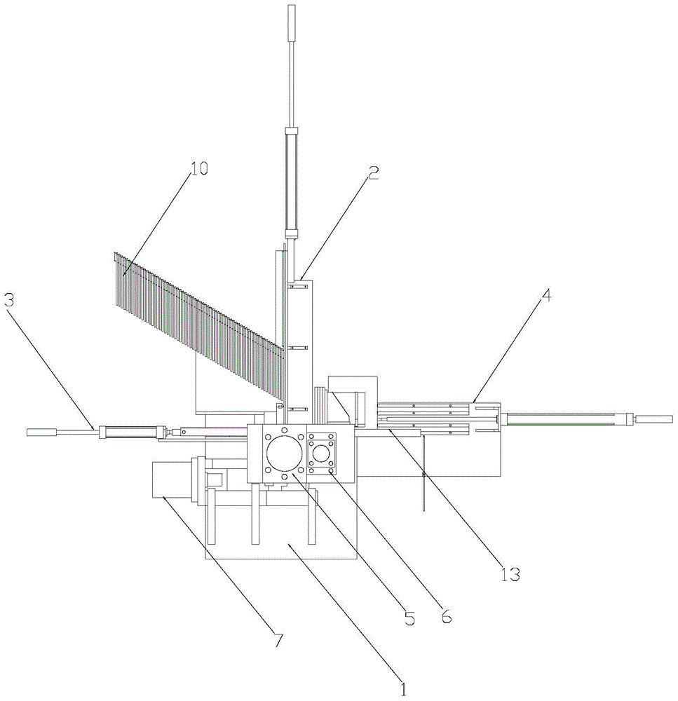 U形线压扁冲孔切脚机的制作方法