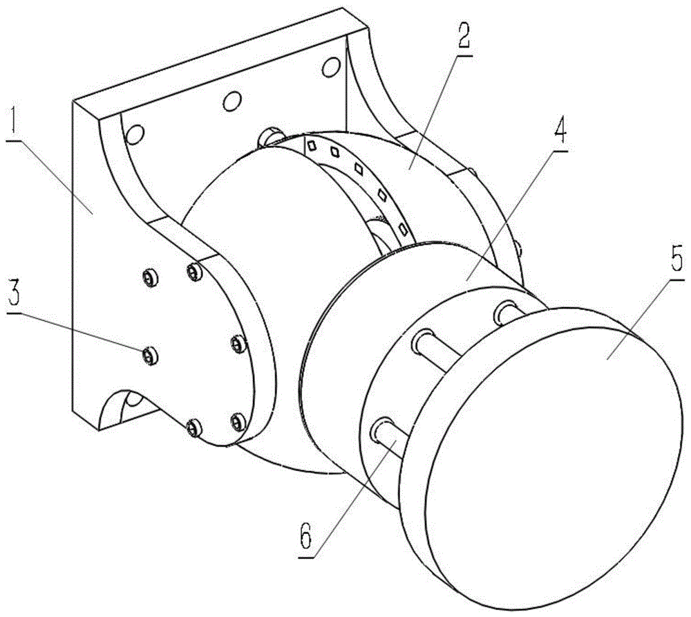 一种圆编机加工专用机的轴转单元的制作方法