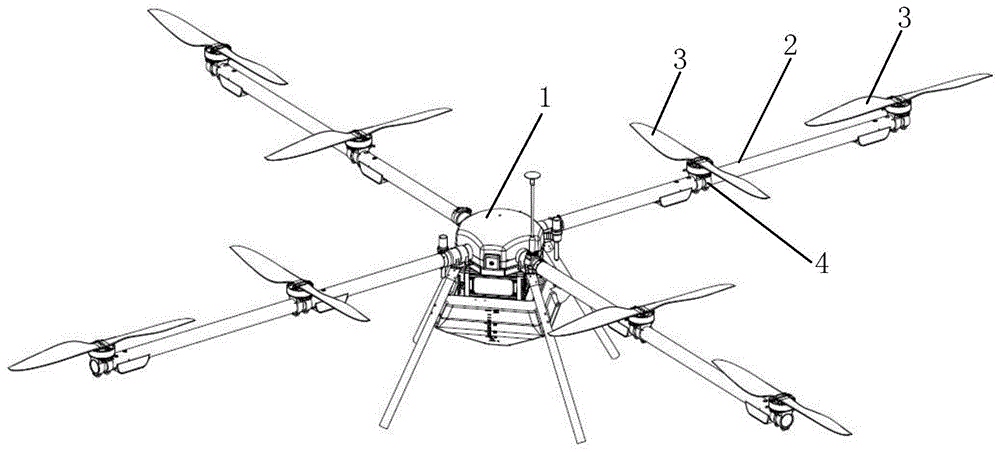 一种倾斜桨多旋翼无人飞行器的制作方法