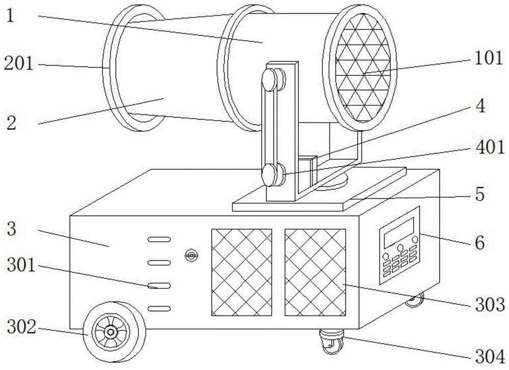 一种建筑施工除尘装置的制作方法