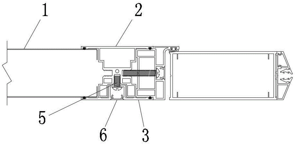 便捷型金属库板墙体连接结构的制作方法