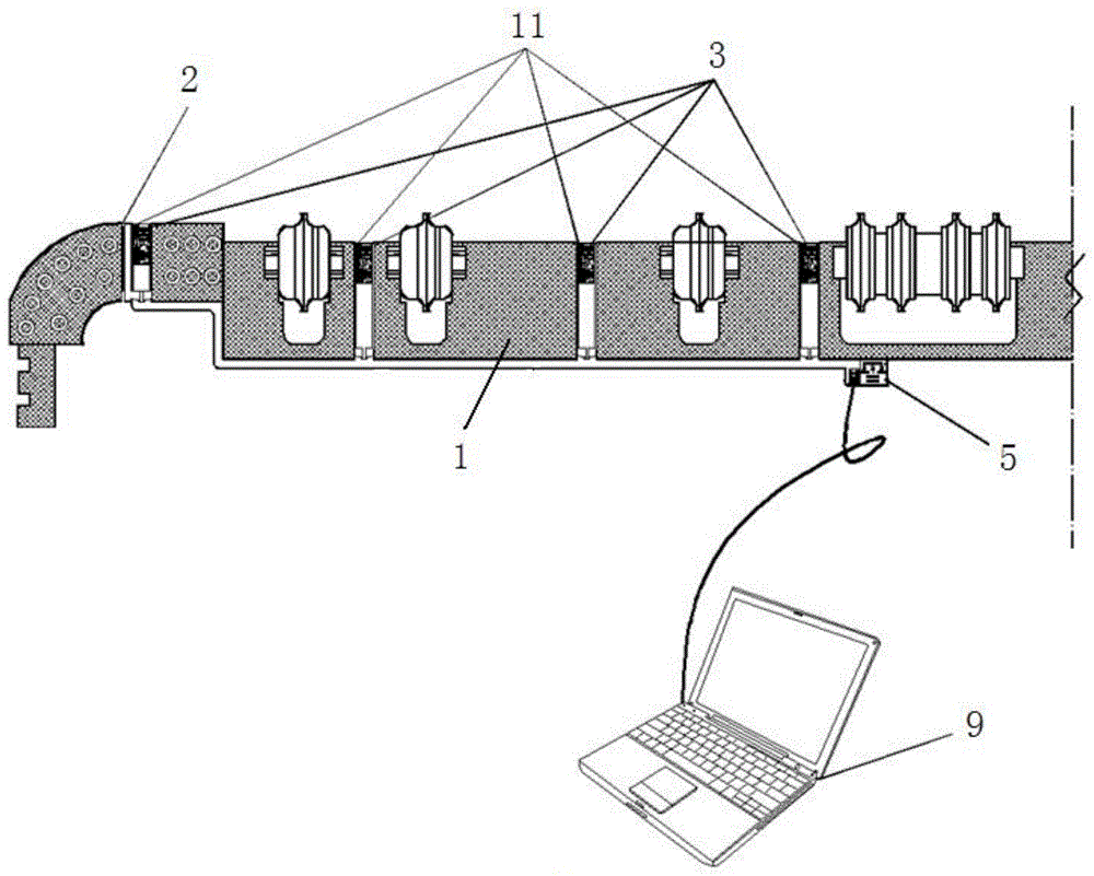 双护盾TBM隧道掌子面岩体三维影像成像装置的制作方法