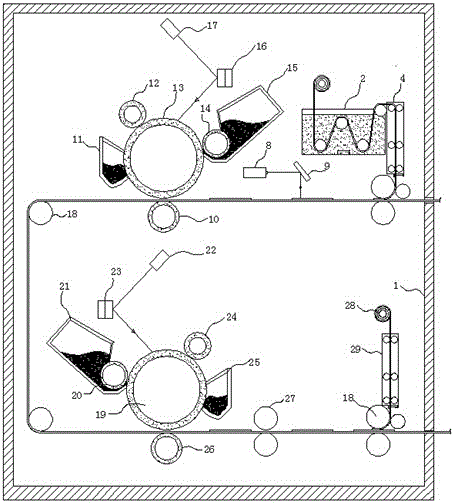 一种3D立体镭射防伪标签喷印装置及方法与流程