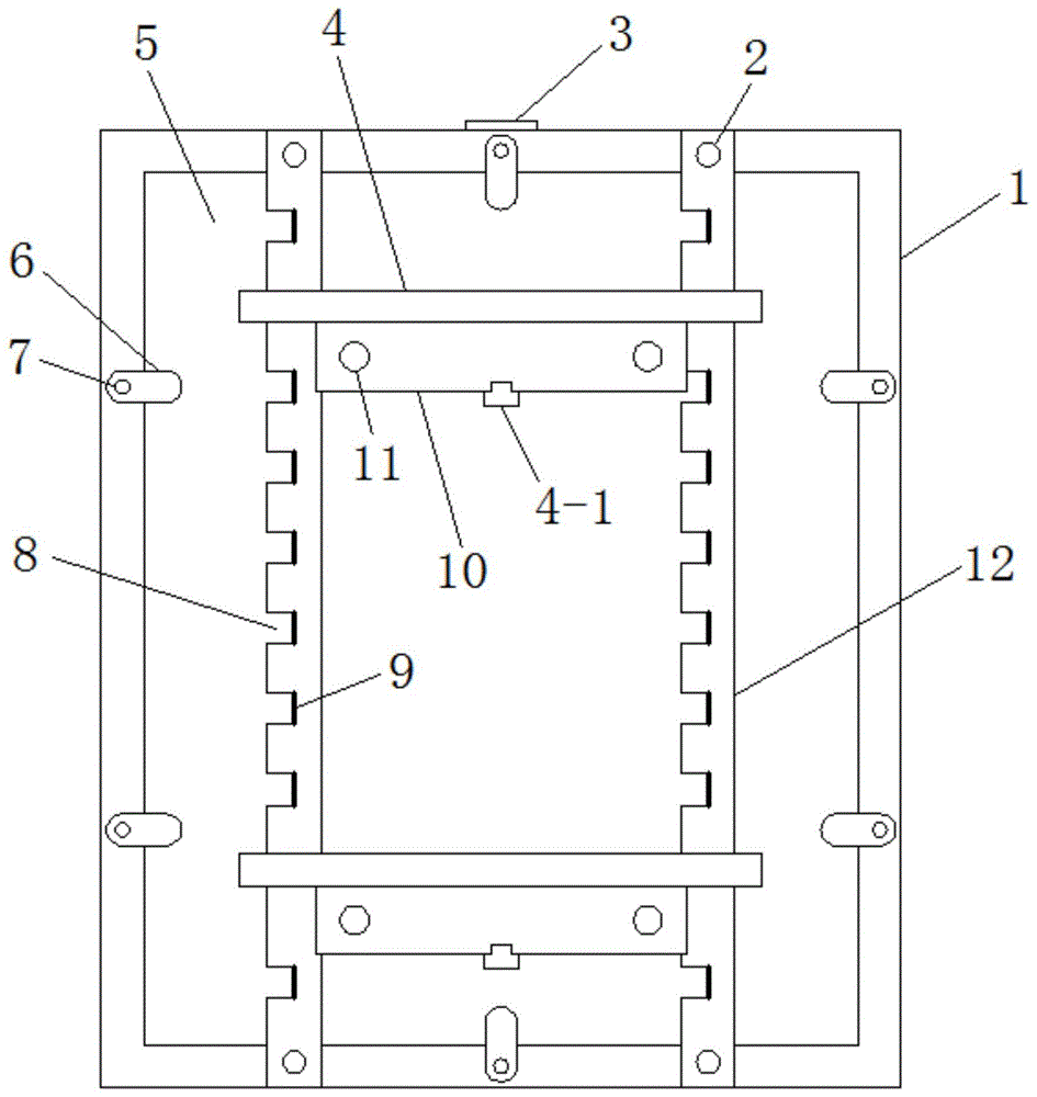 一种多功能国画裱框的制作方法