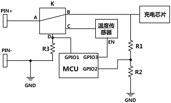 具有体表温度检测功能的智能手环的制作方法