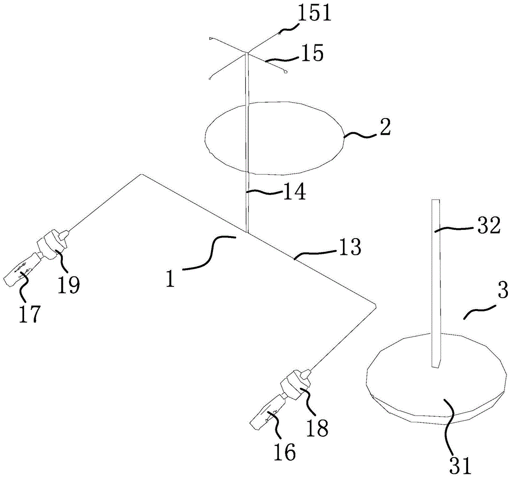 一种双人套环结构的制作方法