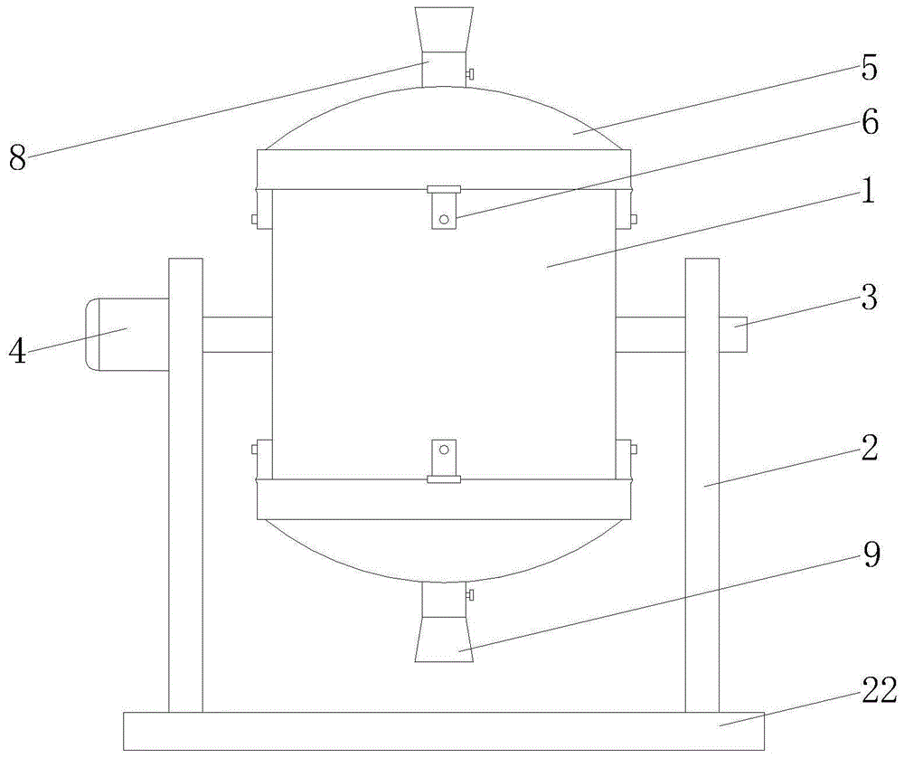 一种翻转过滤器的防滤孔堵塞机构的制作方法