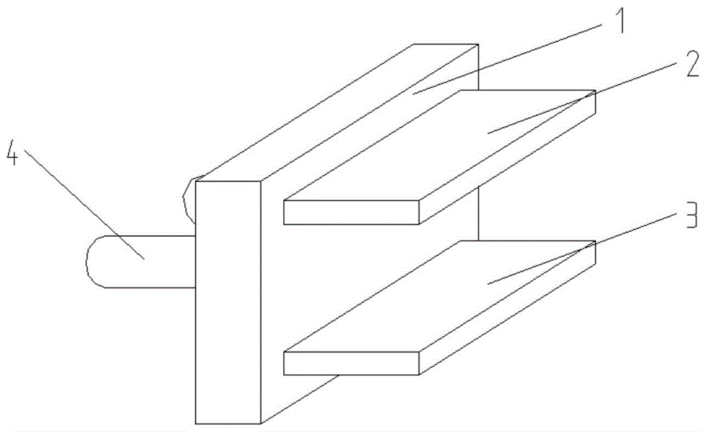 板式家具隐形层板托的制作方法