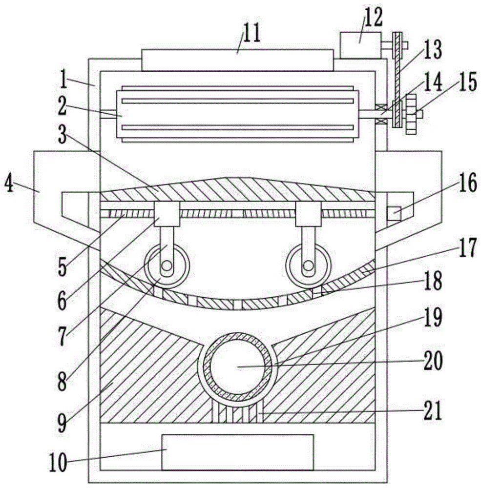 一种建筑工程用矿石研磨装置的制作方法