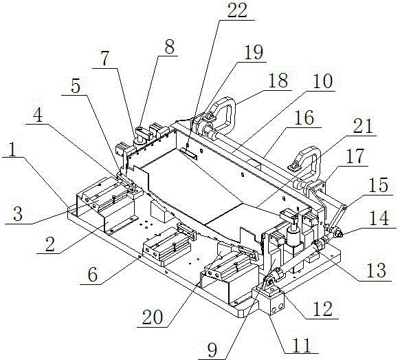 一种钢制伸缩护罩焊接夹具的制作方法