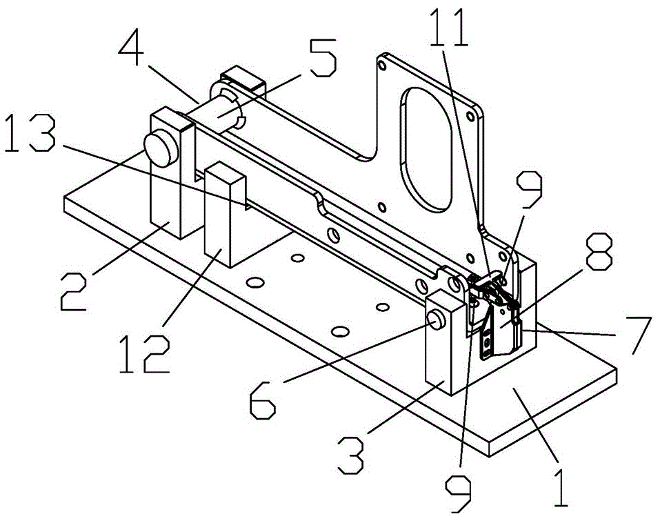 轮椅电机安装板组件焊接辅助夹具的制作方法