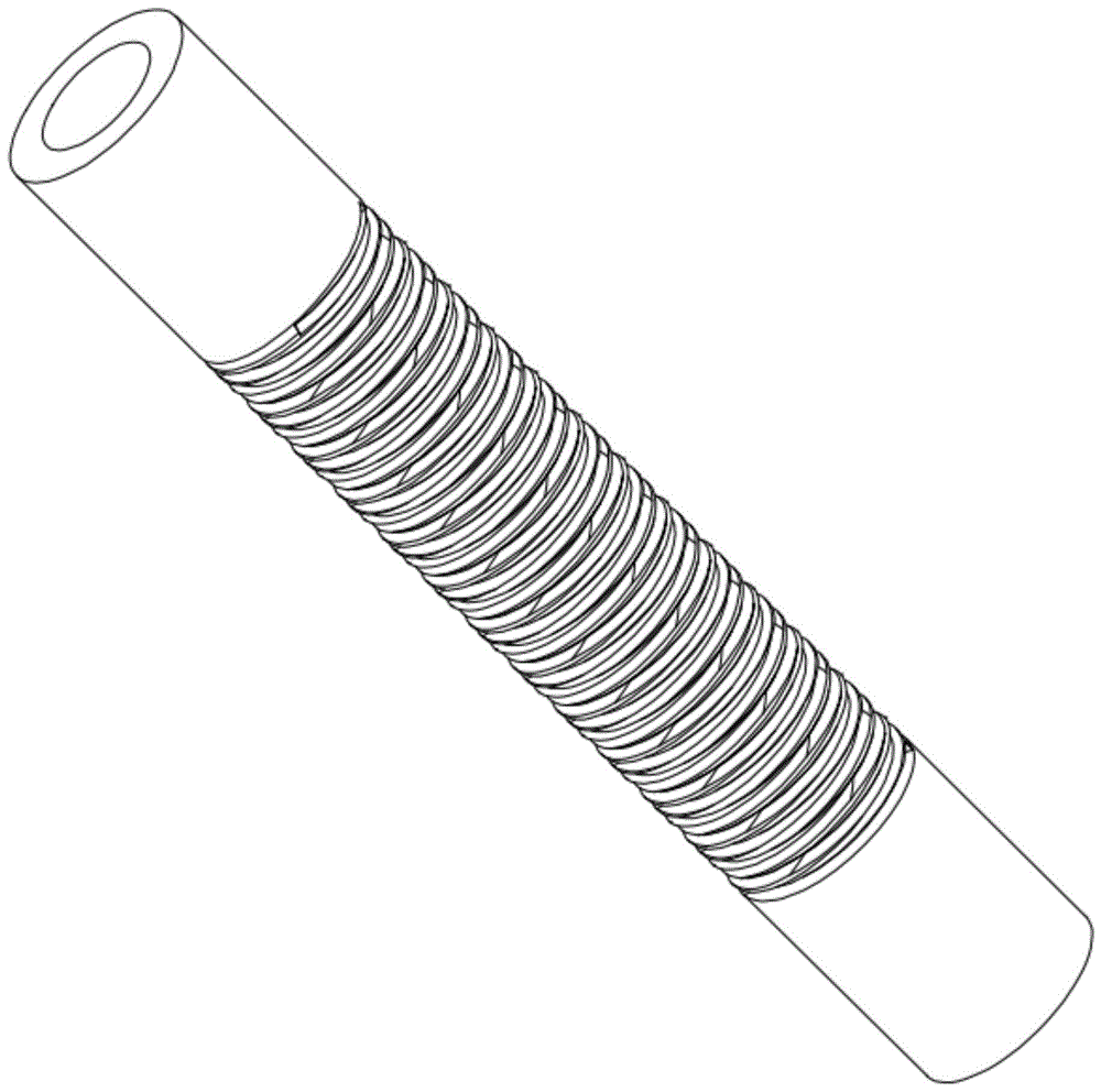 一种高效传热防腐蚀螺纹管的制作方法