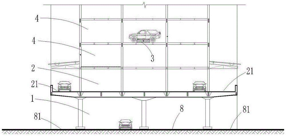 高架停车场的制作方法
