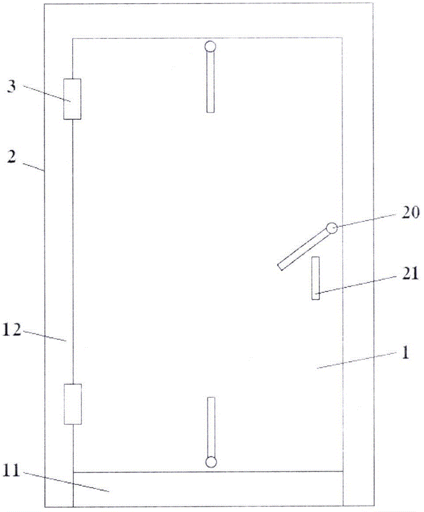 一种高强度钢筋混凝土防护门的制作方法