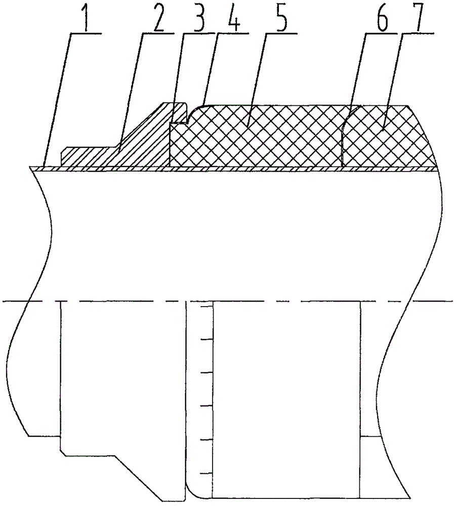 复合式自膨胀封隔器保护伞结构的制作方法