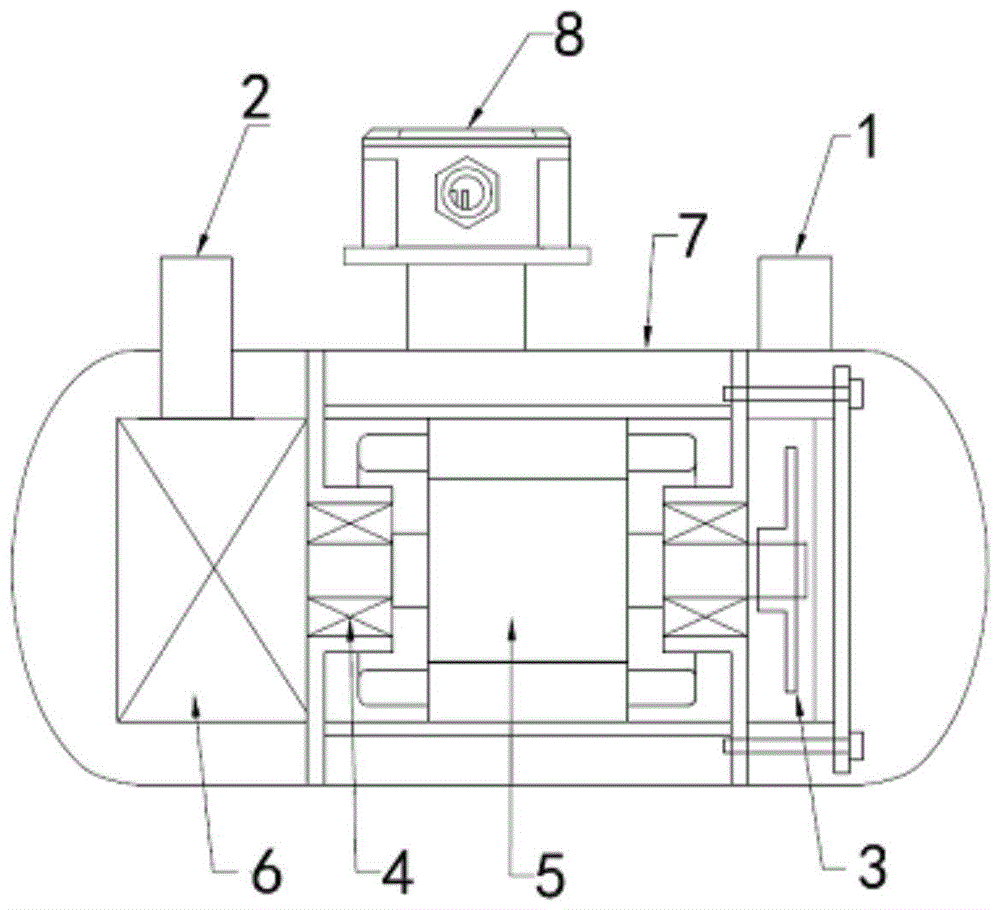 一种离心泵与增压泵串联的制冷剂泵的制作方法