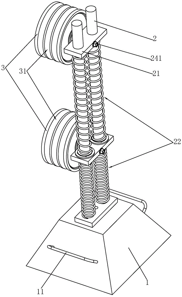 一种小体积高温线张紧设备的制作方法