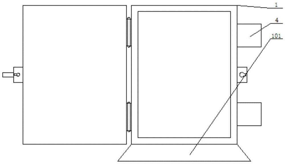 一种防潮型高低压开关柜柜体结构的制作方法