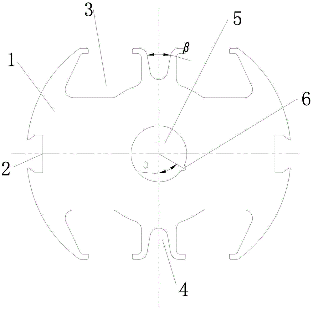 一种转子冲片的制作方法