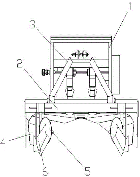 一种单行牵引式起垄施肥装置的制作方法