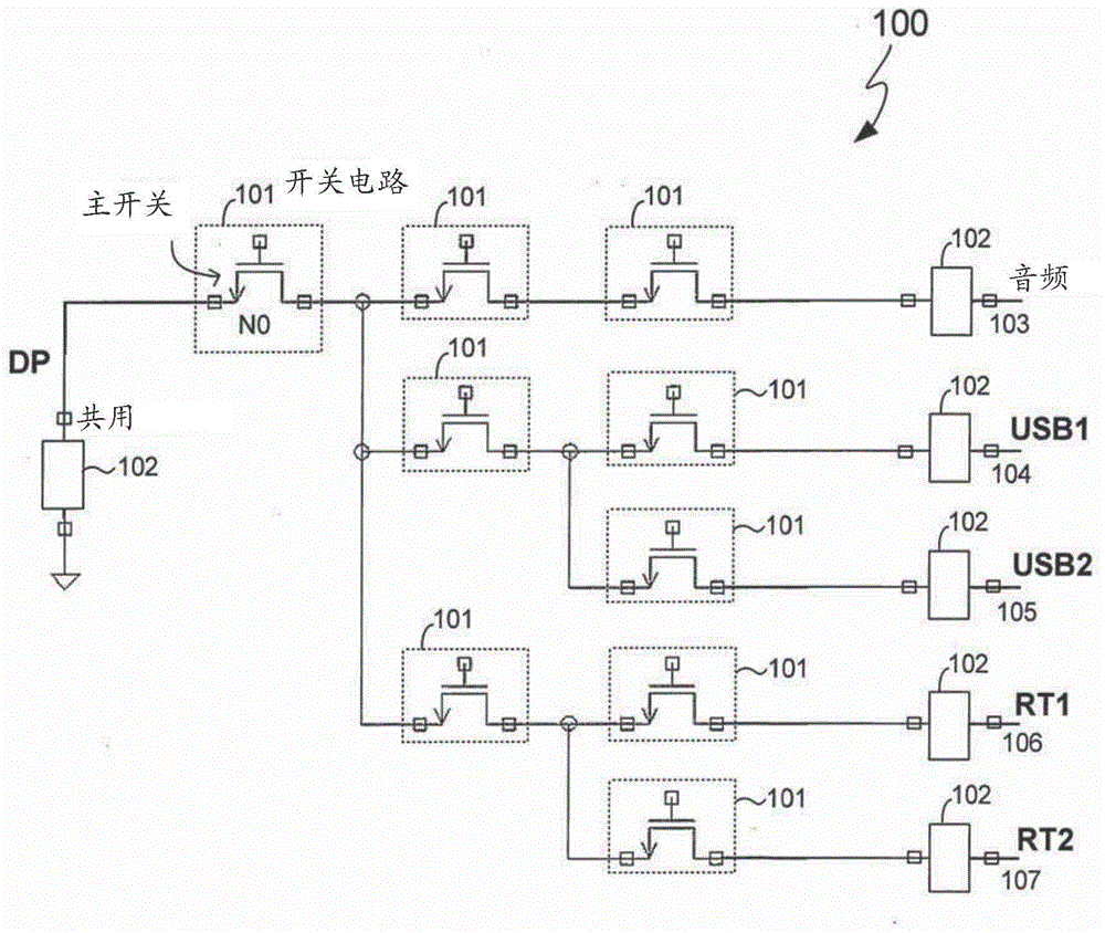 开关器件及连接开关器件的节点的方法与流程