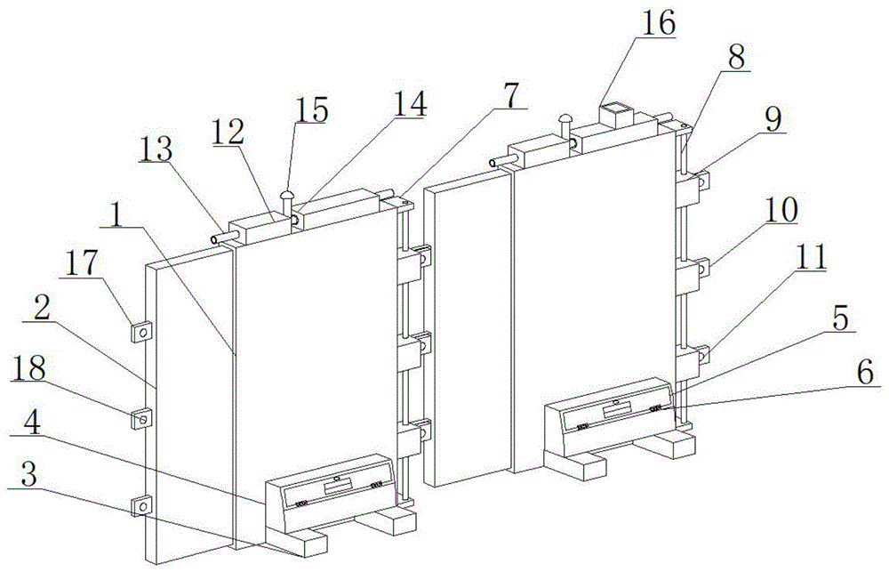 一种建筑工程用具有吸尘隔音功能的围挡的制作方法