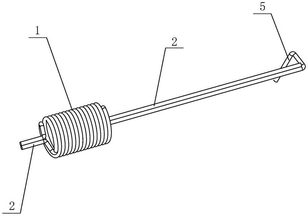 一种拉伸弹簧结构的制作方法