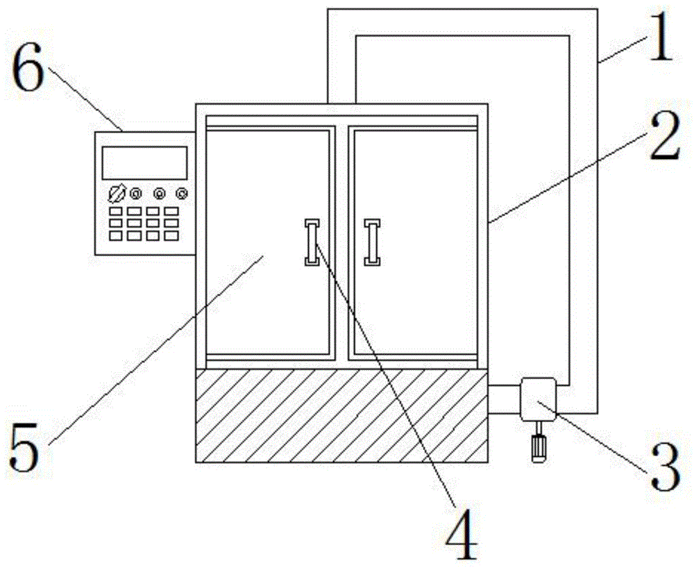 一种新材料生产用循环清洗设备的制作方法