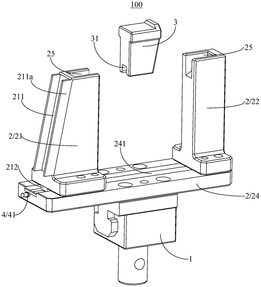 一种检测汽车塑料零件抗压强度用检具的制作方法